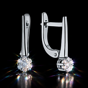 Серьги из серебра