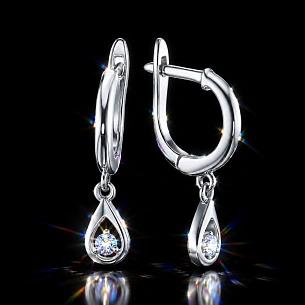 Серьги из серебра