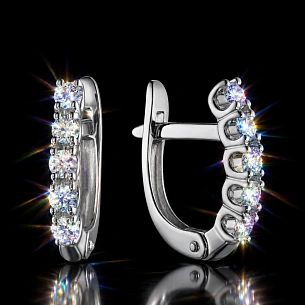 Серьги из серебра