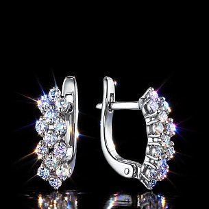 Серьги из серебра