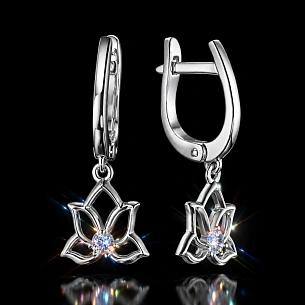 Серьги из серебра