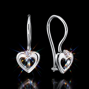 Серьги из серебра