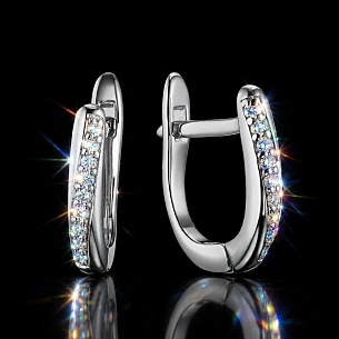 Серьги из серебра