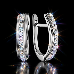 Серьги из серебра