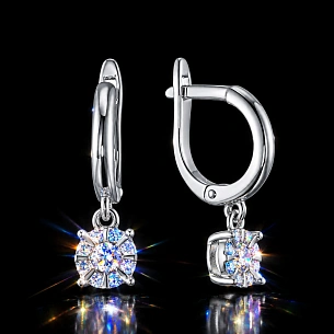 Серьги из серебра