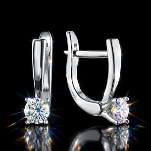 Серьги из серебра