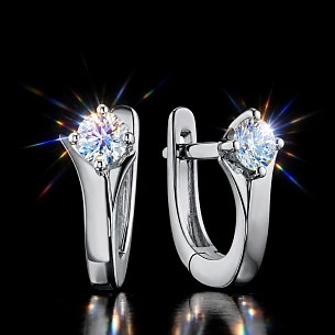 Серьги из серебра