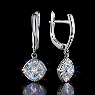 Серьги из серебра