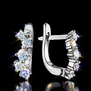 Серьги из серебра
