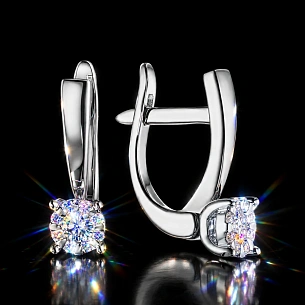Серьги из серебра