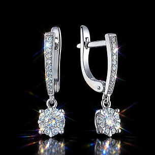 Серьги из серебра