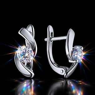 Серьги из серебра