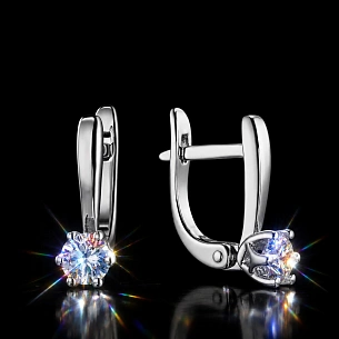 Серьги из серебра