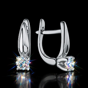 Серьги из серебра