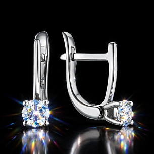 Серьги из серебра