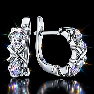 Серьги из серебра
