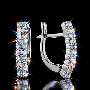 Серьги из серебра