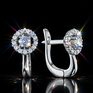 Серьги из серебра
