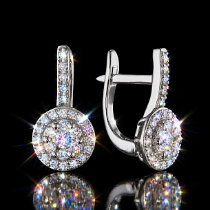 Серьги из серебра