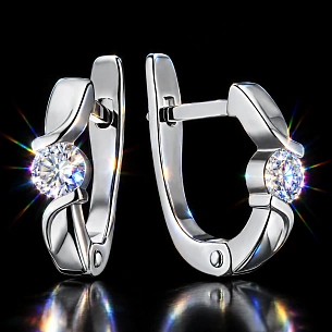 Серьги из серебра