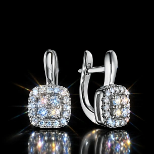 Серьги из серебра