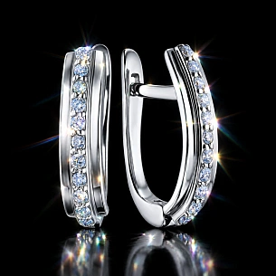 Серьги из серебра