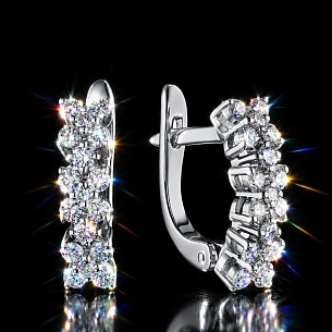 Серьги из серебра