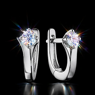 Серьги из серебра