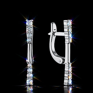 Серьги из серебра