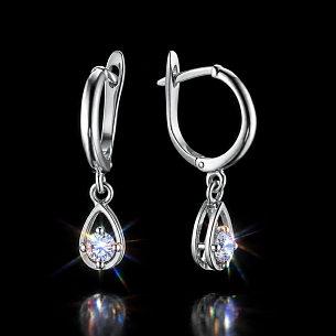 Серьги из серебра