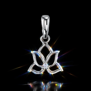 Подвеска из серебра